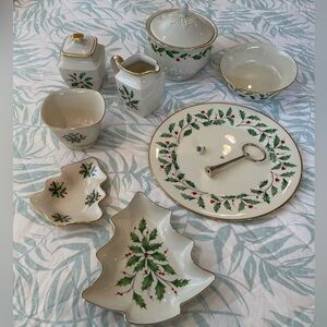 Lenox Holiday Set (NWT/NWOT - orig boxes "NOT" included) --- Retail value $600+